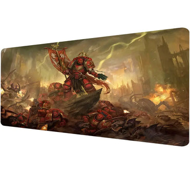 Warhammer Playmat For TCG, Table Mat Game Mousepad Board Game Compatible For MTG CCG RPG Trading Card Game, Size 60X35cm