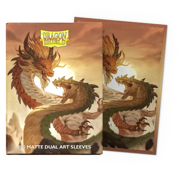 Dragon Shield Flesh & Blood Matte Dual Art - Wood Snake 2025 - (100ct) Standard Size