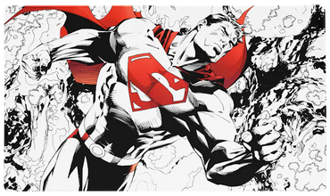 Superman Playmat + Tube
