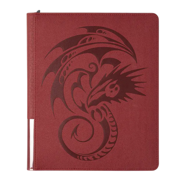 Card Codex Zipster Binder - Regular - Blood Red