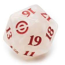 Oversized Spindown Life counter Dice