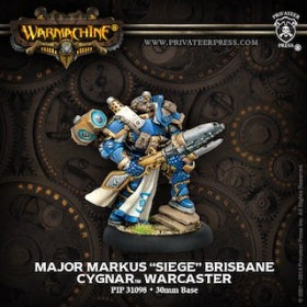 Major Markus "Siege" Brisbane - Warcaster