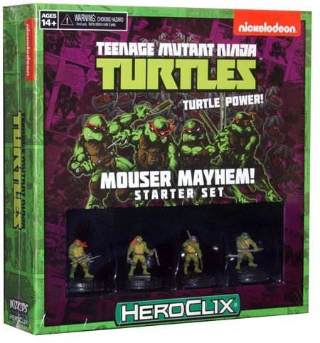 Heroclix Teenage mutant ninja turtles Set 1 Starter Mouser Mayhem