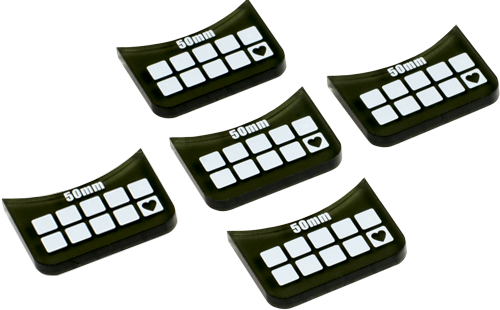 Large-Base Wound Markers