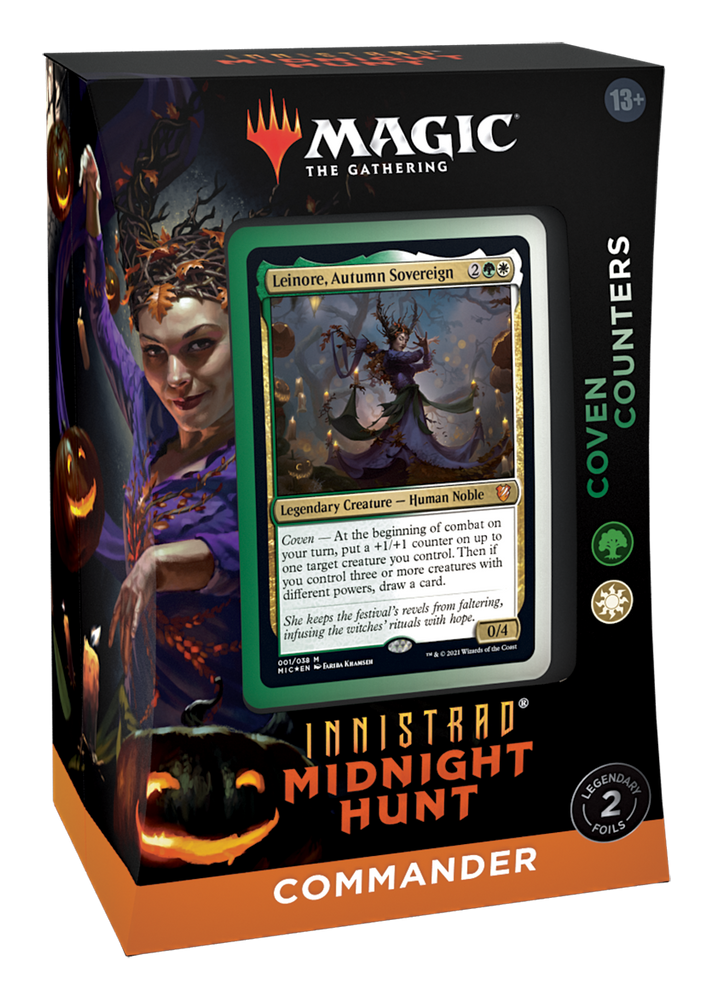 MTG Midnight Hunt Commander Deck - Coven Counters
