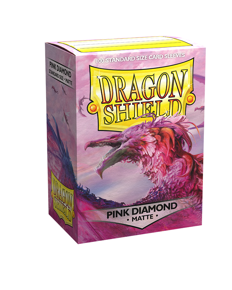 Dragon Shield Matte Sleeve - Pink Diamond 100ct