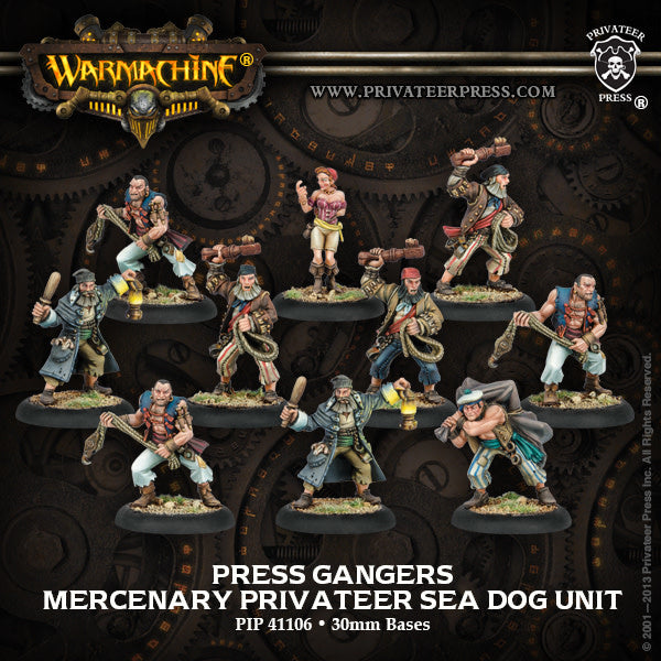 Press Gangers - Privateer Sea Dog Unit
