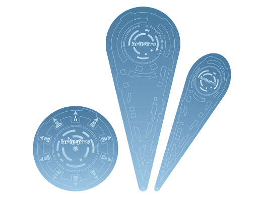 Infinity Templates BLUE