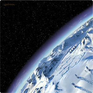 X-Wing Mini Game: Battle of Hoth gamemat