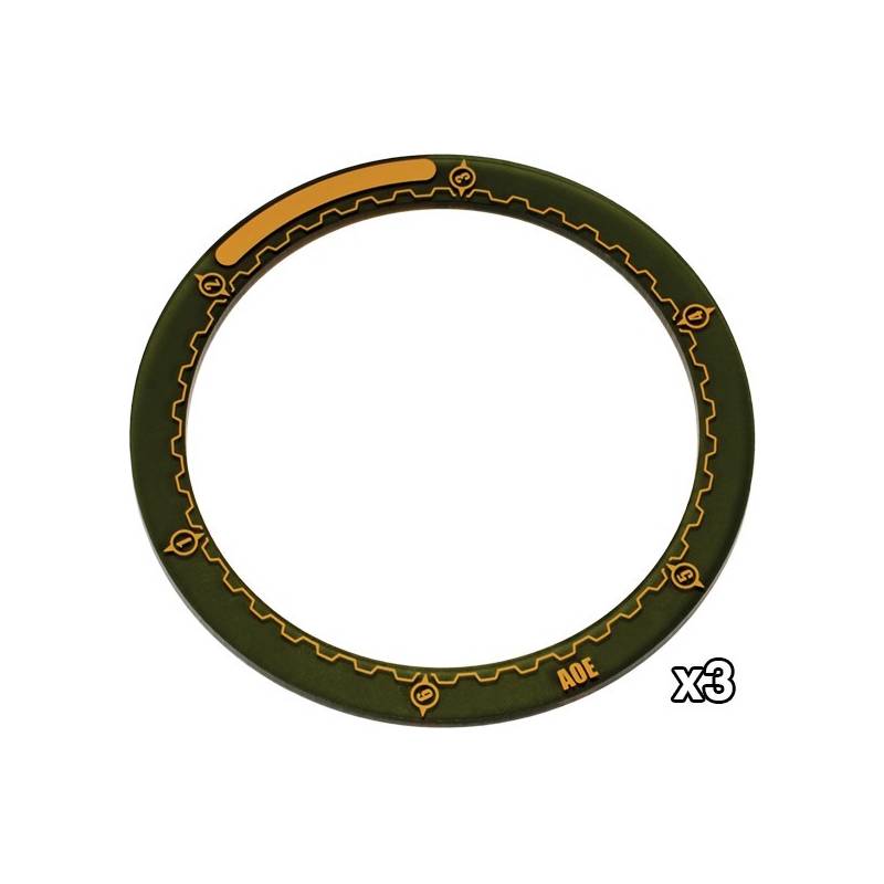 WarMachine 4" Area of Effect Ring Markers