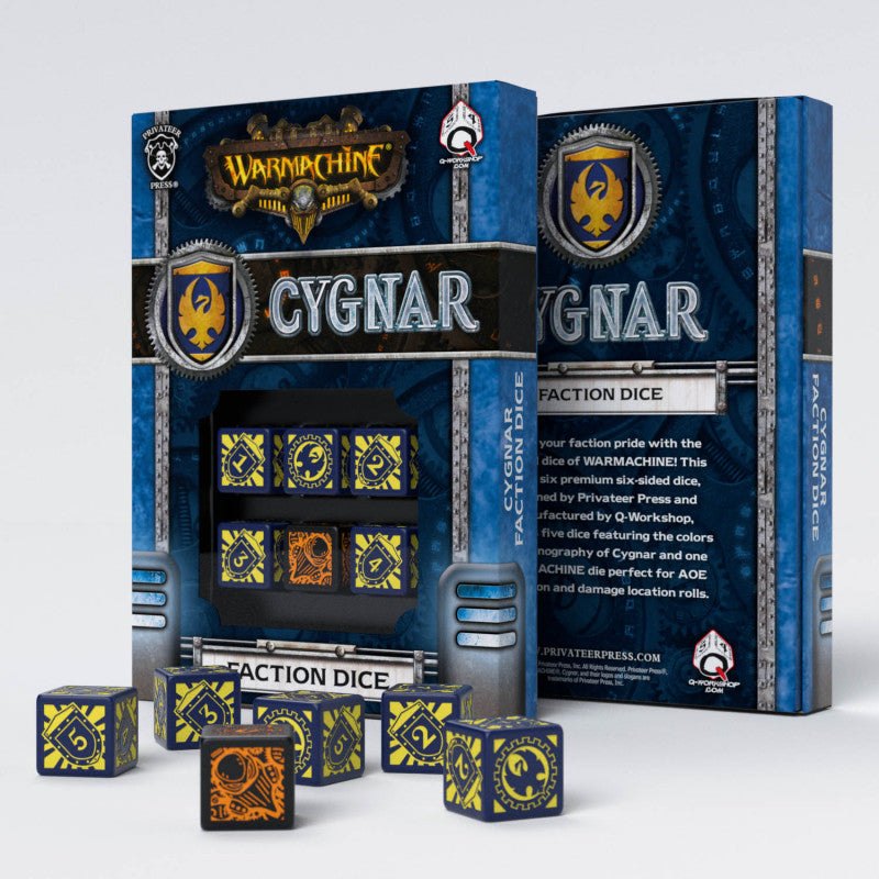 Cygnar Faction Dice