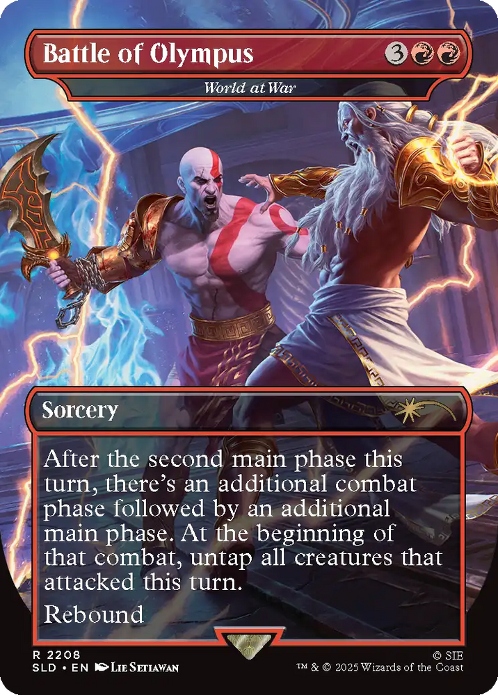 MTG Secret Lair x Playstation: God of War: Greek