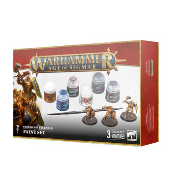Warhammer Age of Sigmar Stormcast Eternals Paints Set