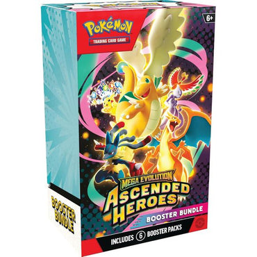 Pokémon TCG: Mega Evolution–Ascended Heroes Booster Bundle