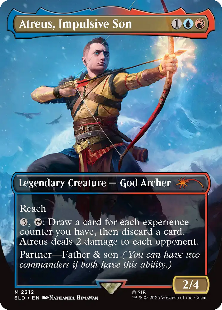 MTG Secret Lair x Playstation: God of War: Norse