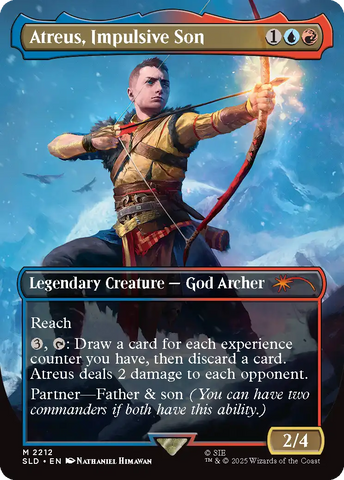 MTG Secret Lair x Playstation: God of War: Norse