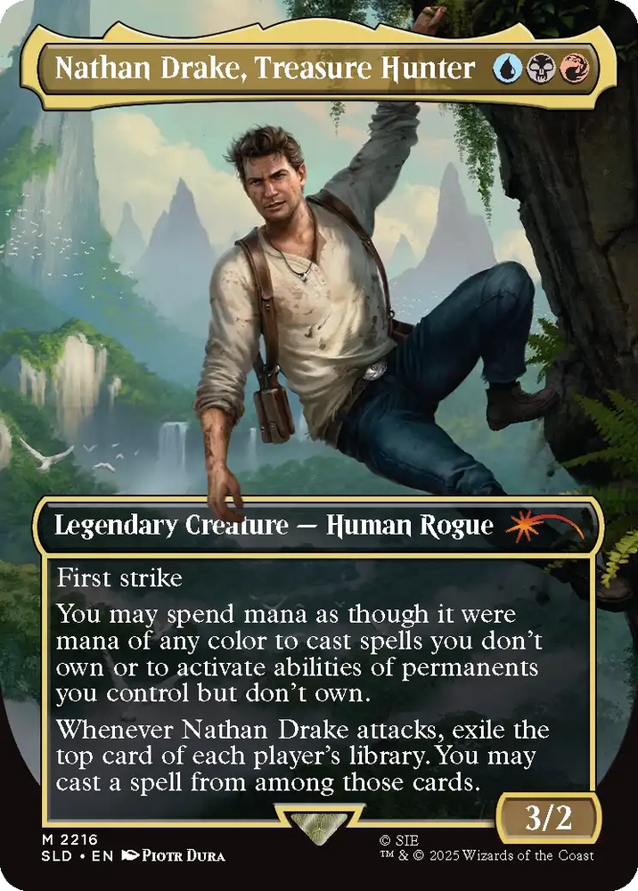 MTG Secret Lair x Playstation: Uncharted
