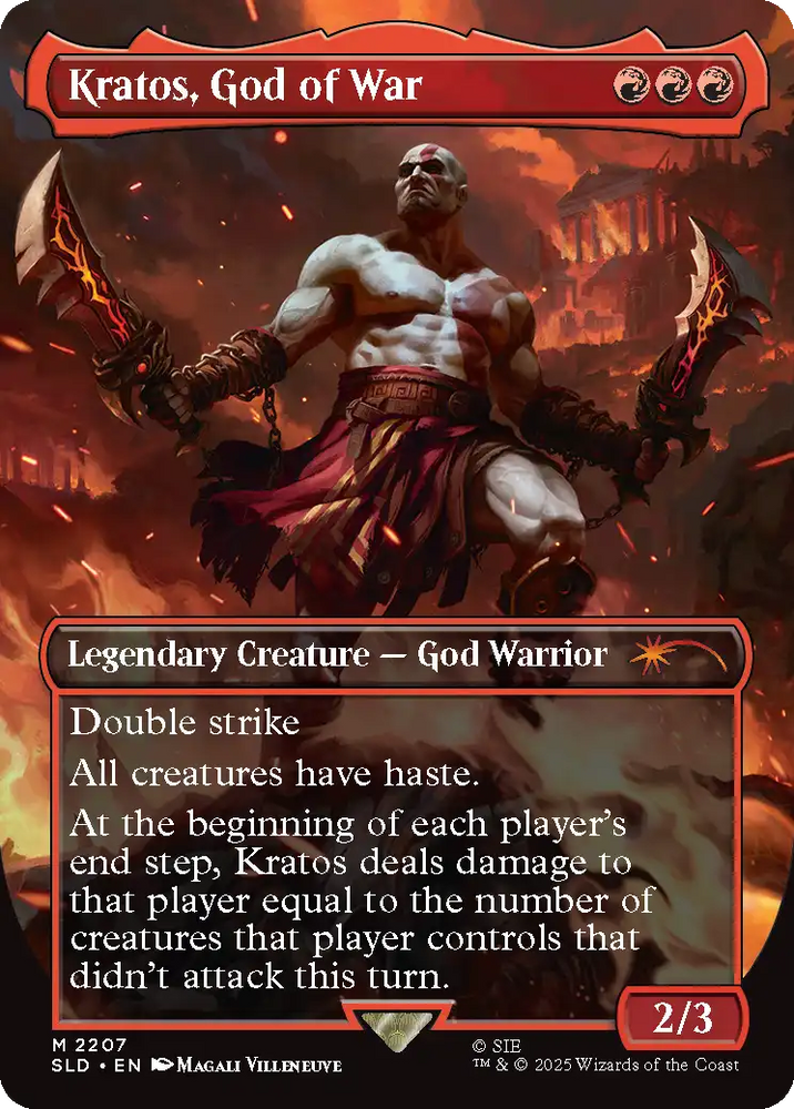 MTG Secret Lair x Playstation: God of War: Greek