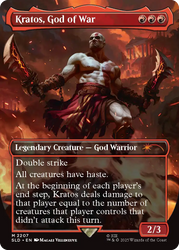 MTG Secret Lair x Playstation: God of War: Greek