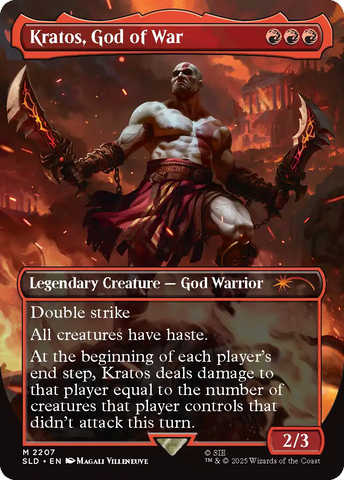 MTG Secret Lair x Playstation: God of War: Greek