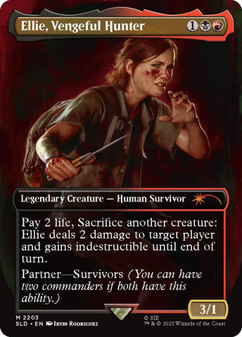 MTG Secret Lair x Playstation: The Last of Us: Part II