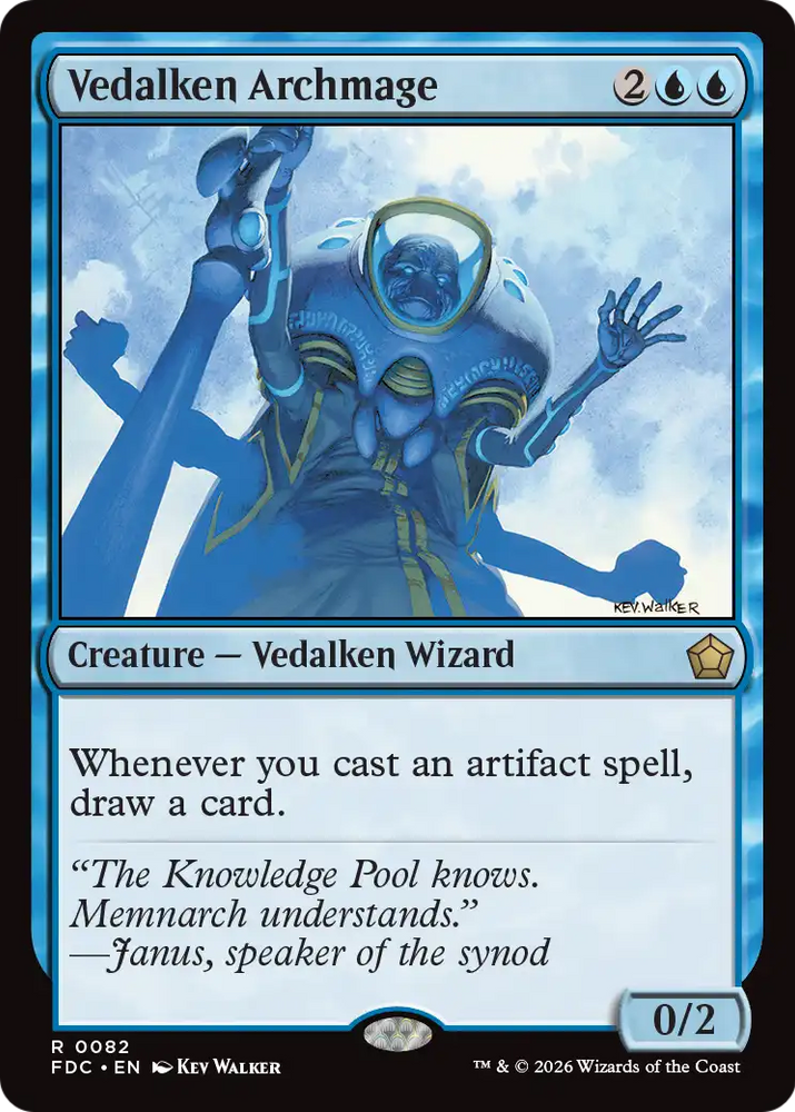 Vedalken Archmage [Foundations Commander]