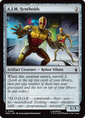 A.I.M. Synthoids [Marvel Super Heroes]