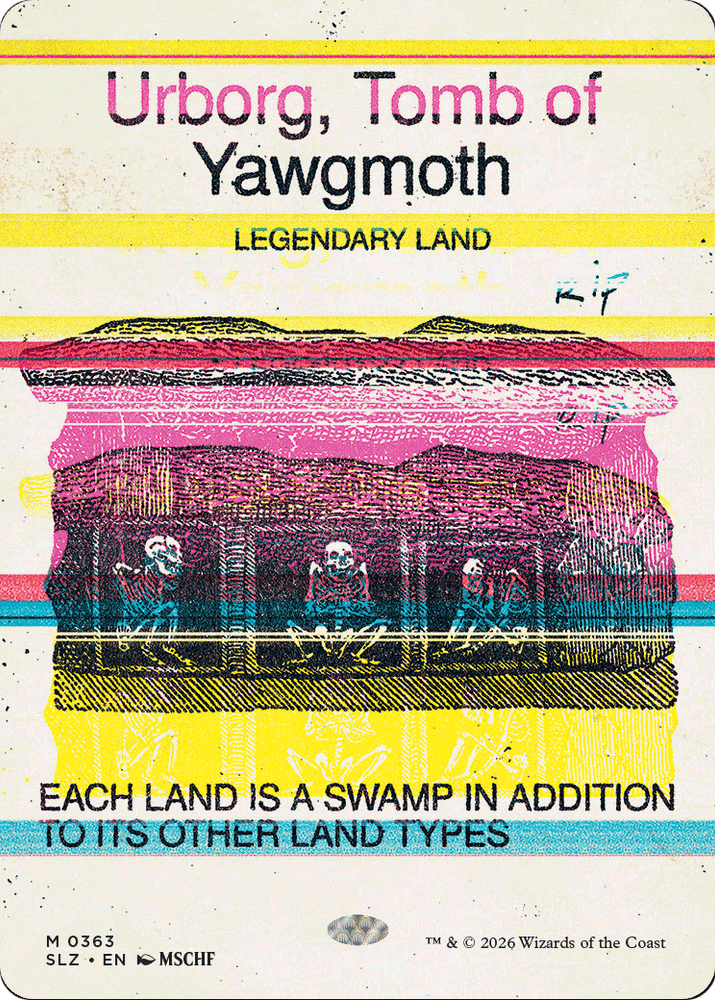 Urborg, Tomb of Yawgmoth (0363) [Secret Lair x MSCHF: The Zeta Set]
