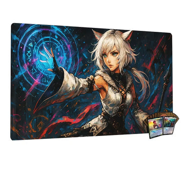 Y'shtola Fantasy Anime Girl MTG Playmat