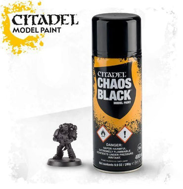 Citadel Chaos Black Spray Primer