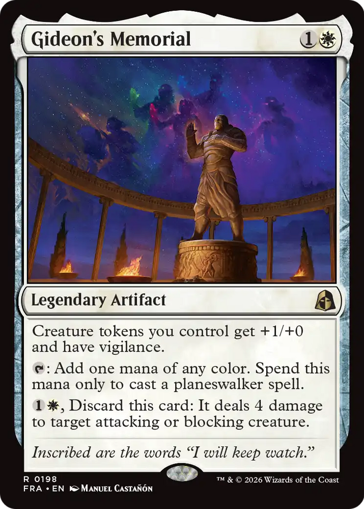 Gideon's Memorial [Reality Fracture]
