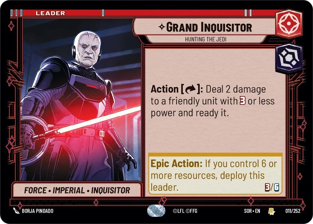 Grand Inquisitor - Hunting the Jedi (011/252) [Spark of Rebellion]