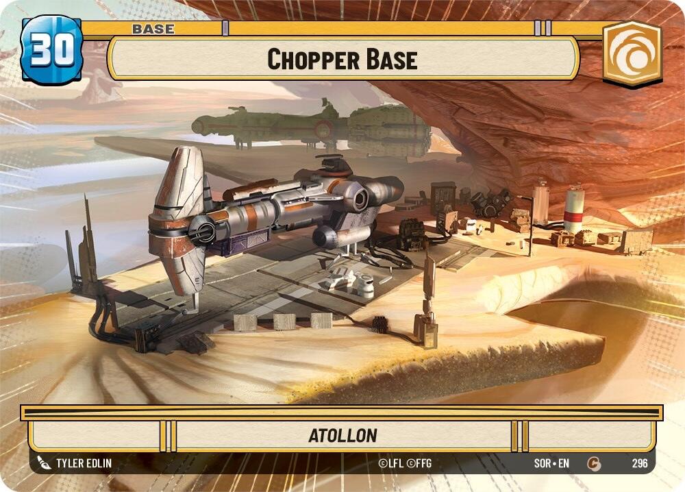 Chopper Base // Experience (Hyperspace) (296 // T03) [Spark of Rebellion]