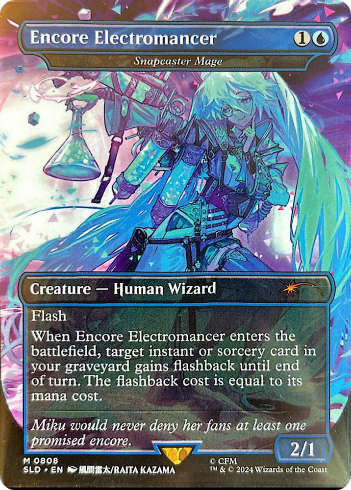 Encore Electromancer - Snapcaster Mage [Secret Lair Drop Series]