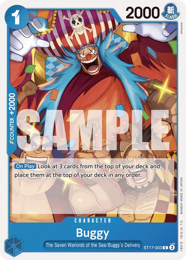 Buggy [Starter Deck: Blue Donquixote Doflamingo]