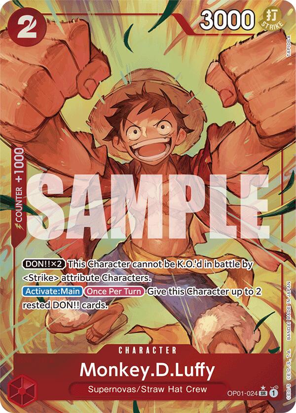 Monkey.D.Luffy (Alternate Art) [Extra Booster: Memorial Collection]