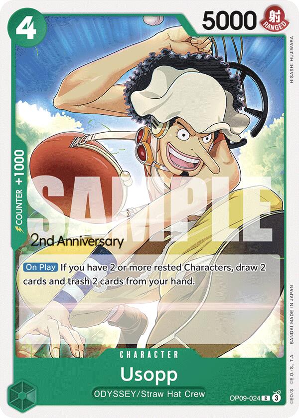 Usopp [Emperors in the New World: 2nd Anniversary Tournament Cards]