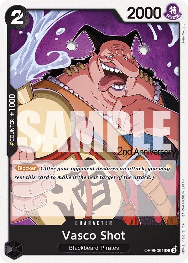 Vasco Shot [Emperors in the New World: 2nd Anniversary Tournament Cards]
