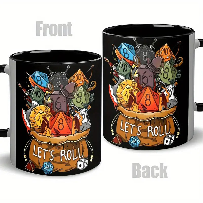 Coffee Mug (Dungeons & Dragons Design)
