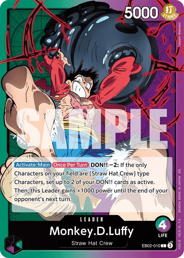 Monkey.D.Luffy (010) [Extra Booster: Anime 25th Collection]