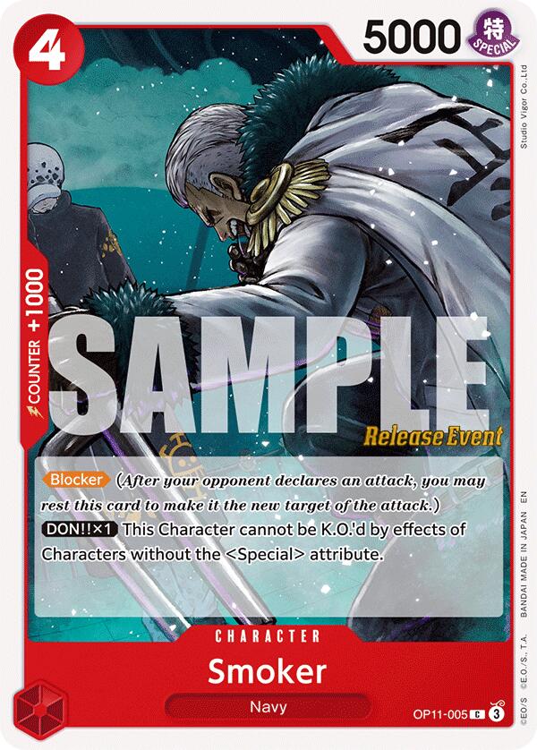 Smoker [A Fist of Divine Speed Release Event Cards]