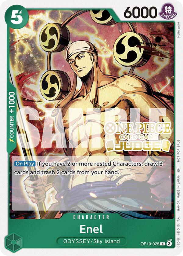 Enel (Judge Pack Vol. 6) [One Piece Promotion Cards]