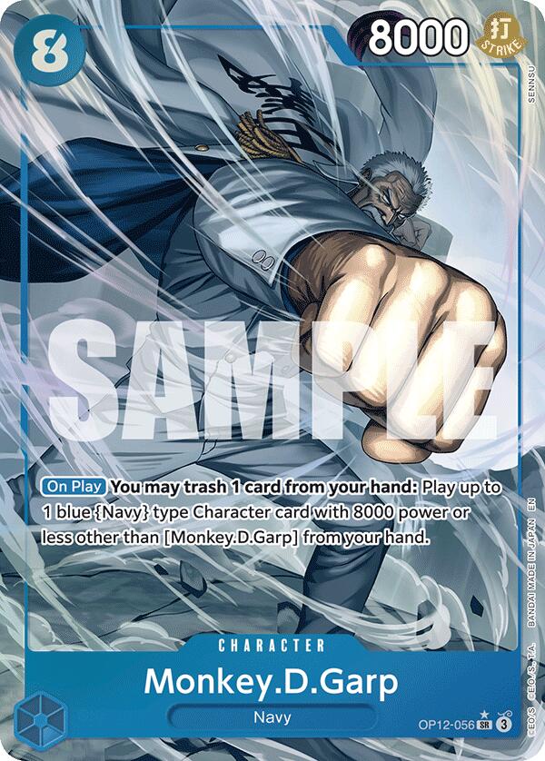 Monkey.D.Garp (Alternate Art) [Legacy of the Master]