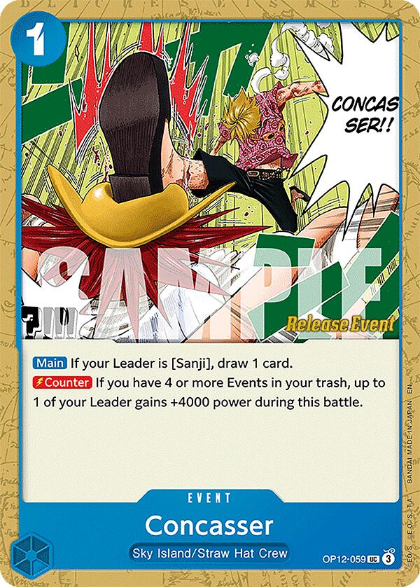 Concasser [Legacy of the Master Release Event Cards]