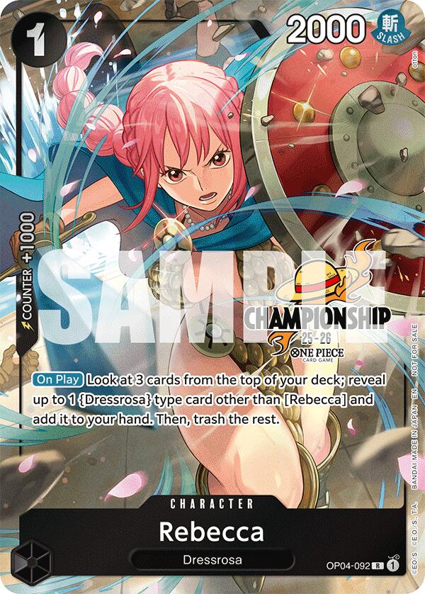 Rebecca (CS 25-26 Celebration Pack) [One Piece Promotion Cards]
