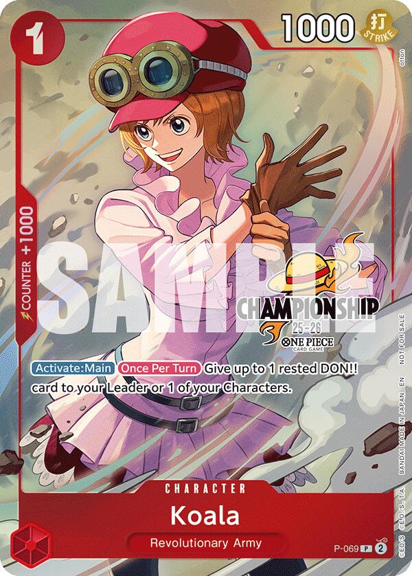 Koala (CS 25-26 Event Pack Finalist Ver.) [One Piece Promotion Cards]