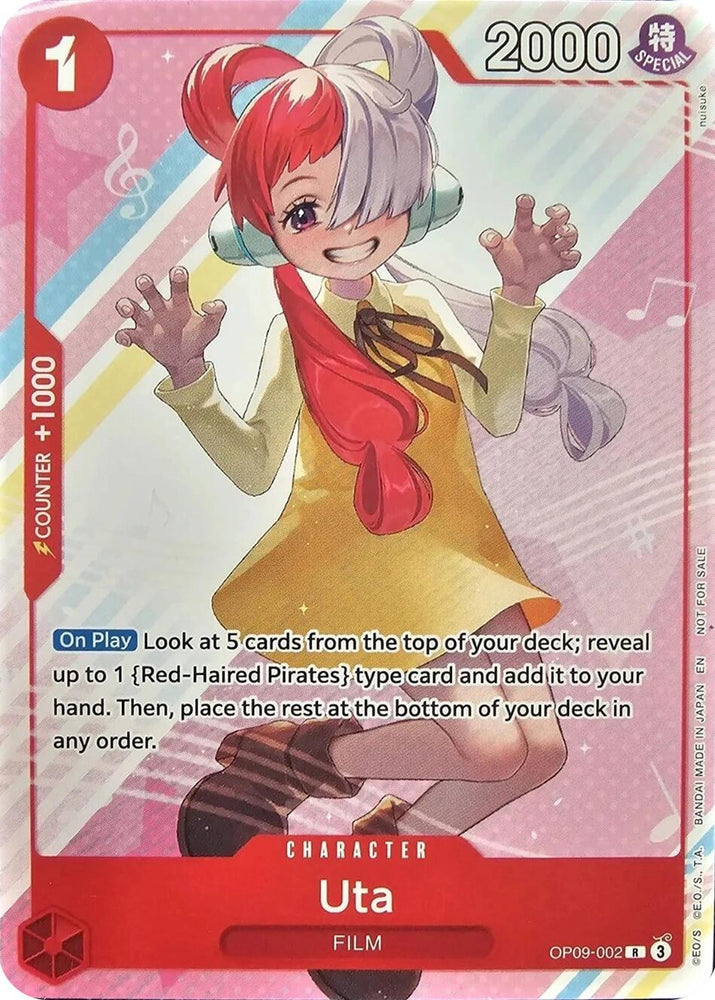 Uta (Welcome Pack Vol. 2) [One Piece Promotion Cards]