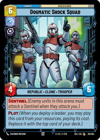 Dogmatic Shock Squad (36/264) (36/264) [Secrets of Power]