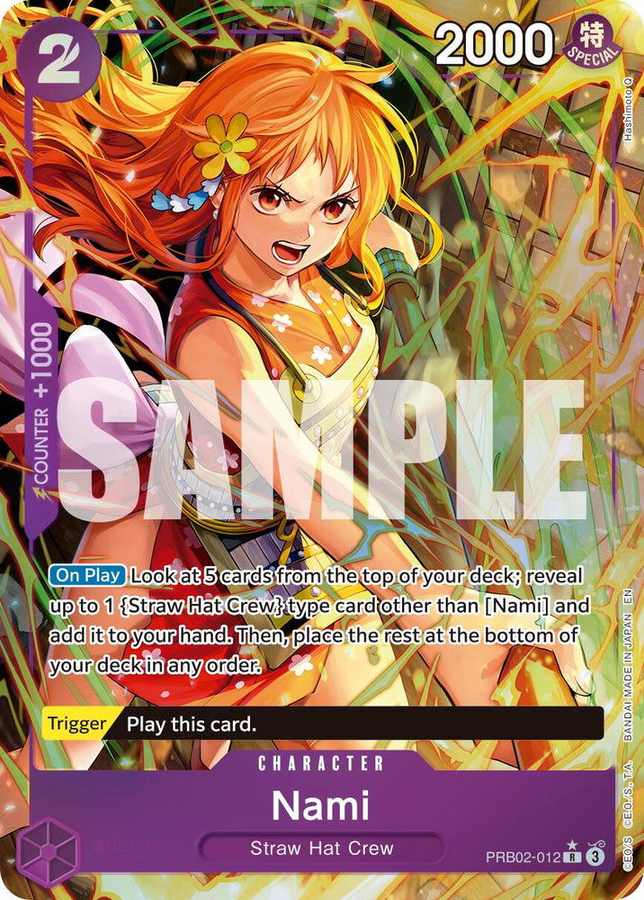 Nami (Alternate Art) [Premium Booster -The Best- Vol. 2]