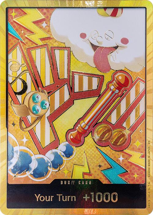 DON!! Card (Nami) (Gold) [Premium Booster -The Best- Vol. 2]